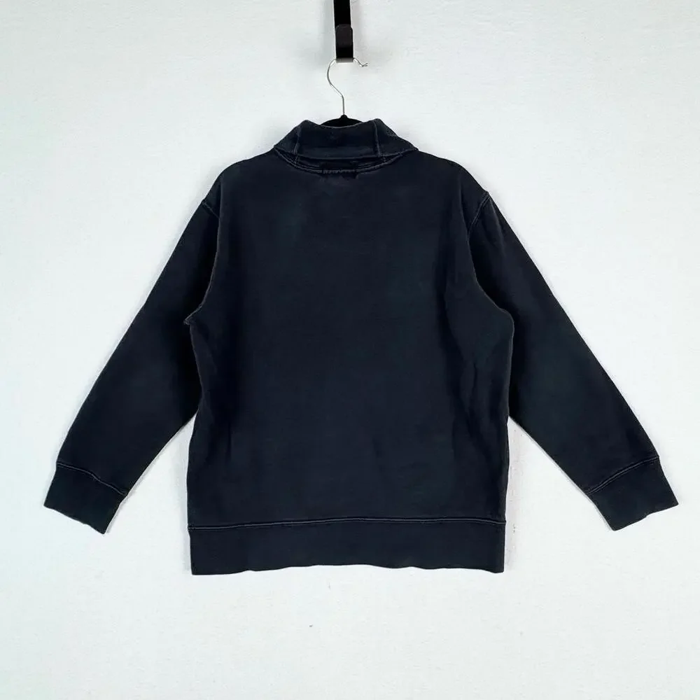 Vintage‎ Polo Ralph Lauren Boys Shawl Collar Sweater Small Size 8 Black Lux Soft